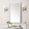James Martin Vanities Glenbrooke 26in Mirror, Bright White 735-M26-BW - alternate 7